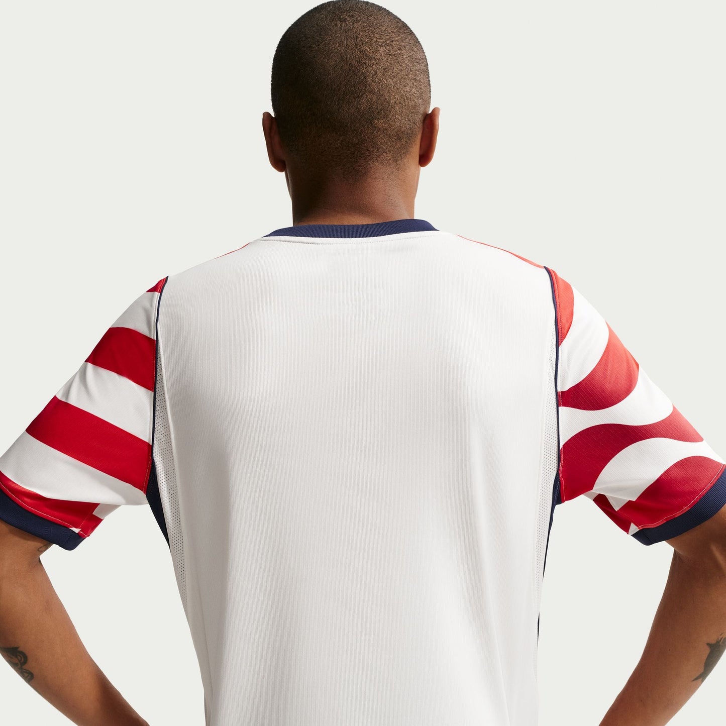 Men's Nike USMNT 2026 Personalized Stripes Stadium Jersey