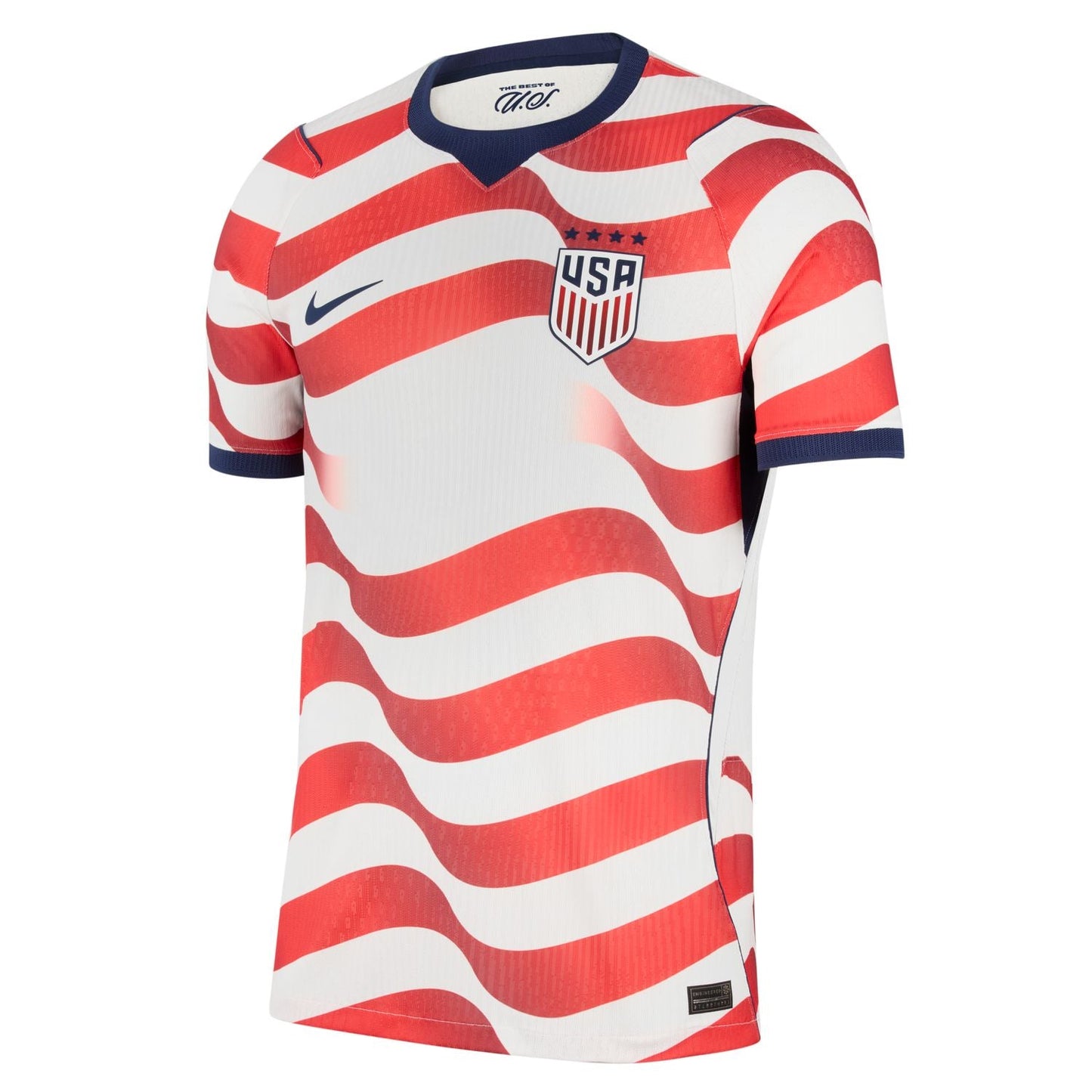 Men's Nike USWNT 2026 Personalized Stripes Match Jersey