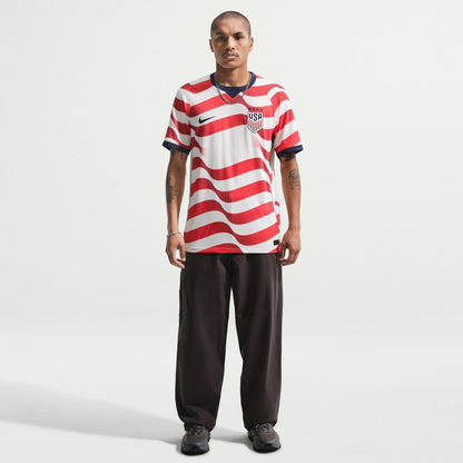 Men's Nike USWNT 2026 Personalized Stripes Match Jersey