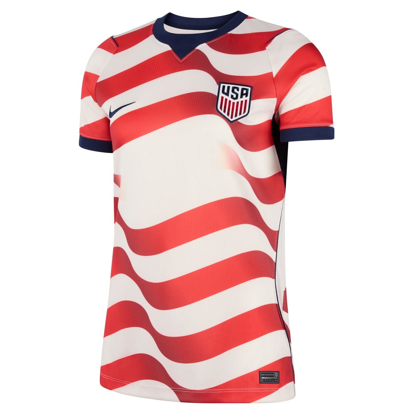 Women's Nike USMNT 2026 Personalized Stripes Stadium Jersey