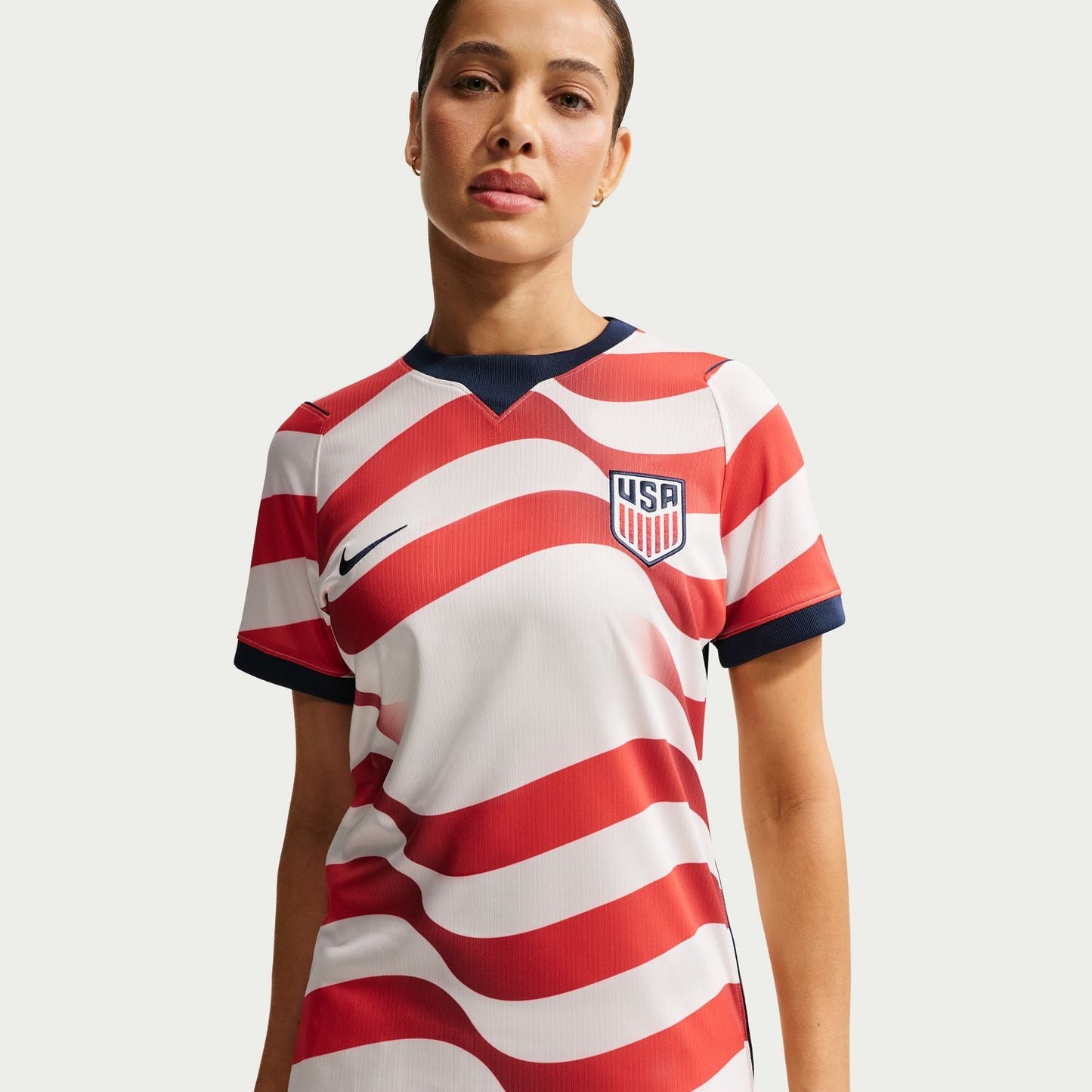 Women's Nike USMNT 2026 Personalized Stripes Stadium Jersey