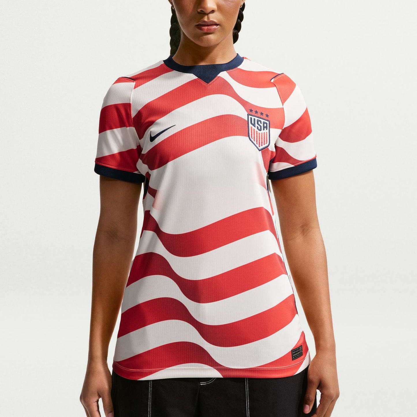 Women's Nike USWNT 2026 Personalized Stripes Stadium Jersey