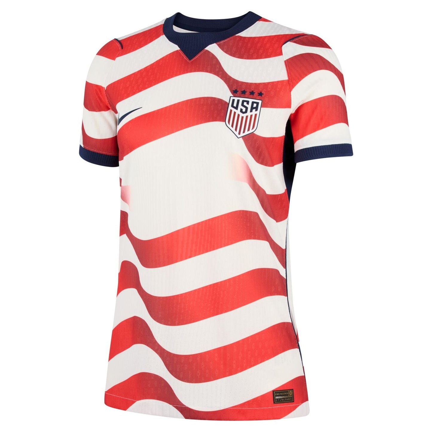 Women's Nike USWNT 2026 Personalized Stripes Match Jersey