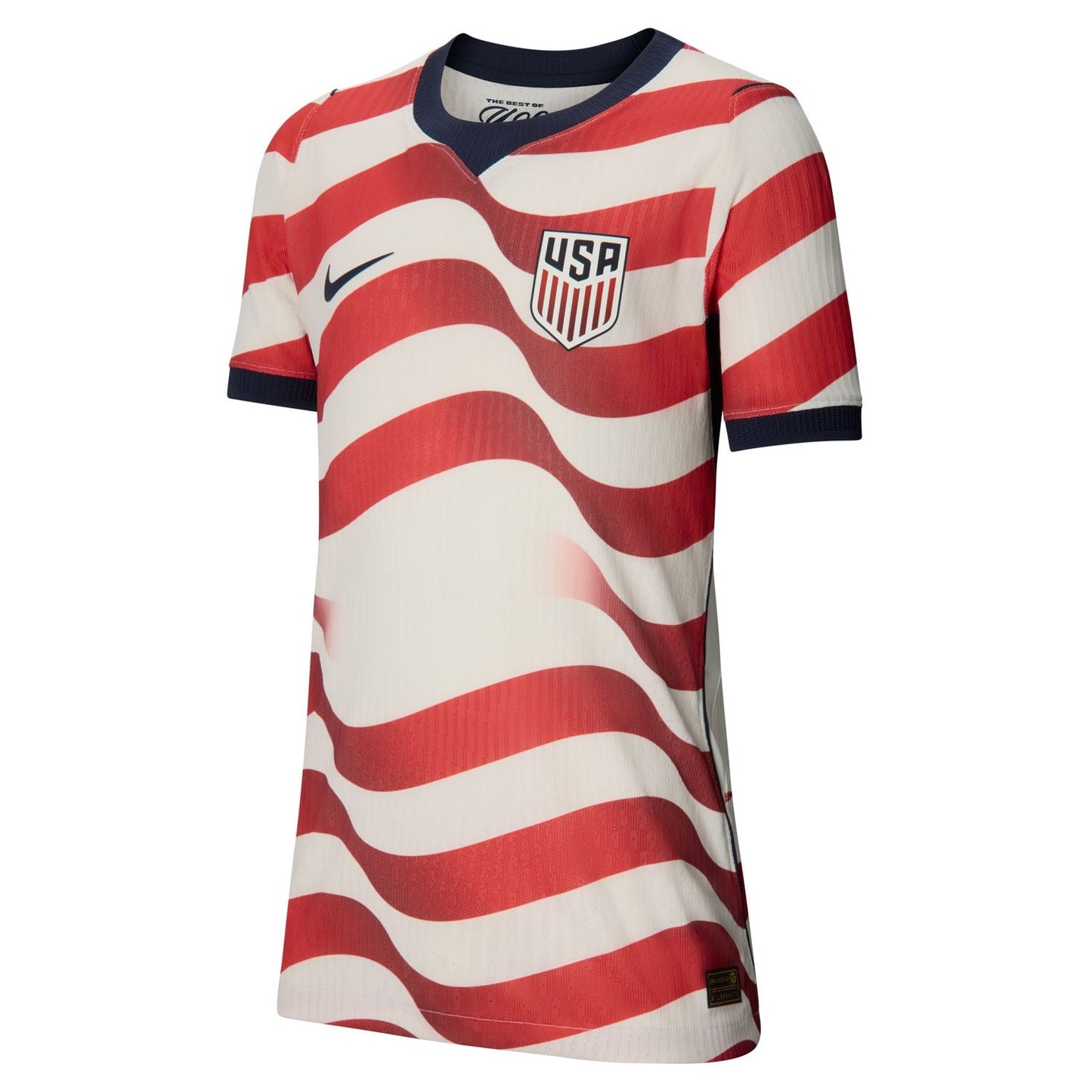 Youth Nike USMNT 2026 Personalized Stripes Match Jersey