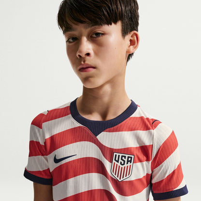Youth Nike USMNT 2026 Personalized Stripes Match Jersey