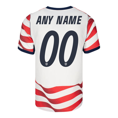 Youth Nike USMNT 2026 Personalized Stripes Match Jersey