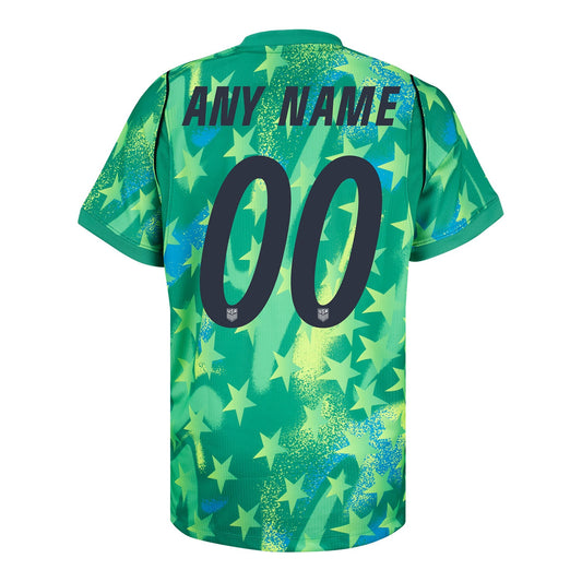 Youth Nike USMNT 2026 Personalized Goalkeeper Stadium Jersey